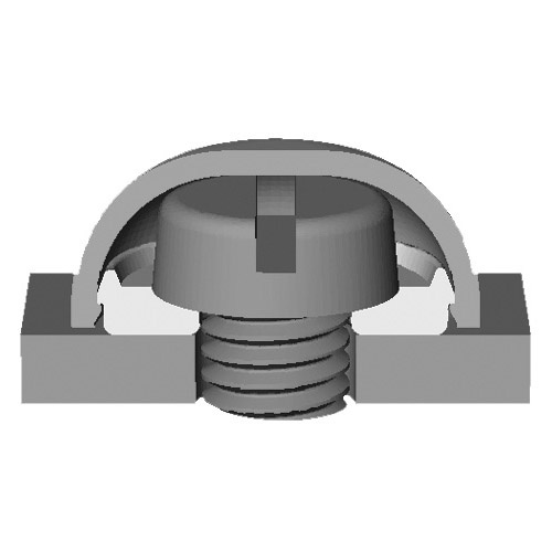 Krytka matíc s&nbsp;podložkou