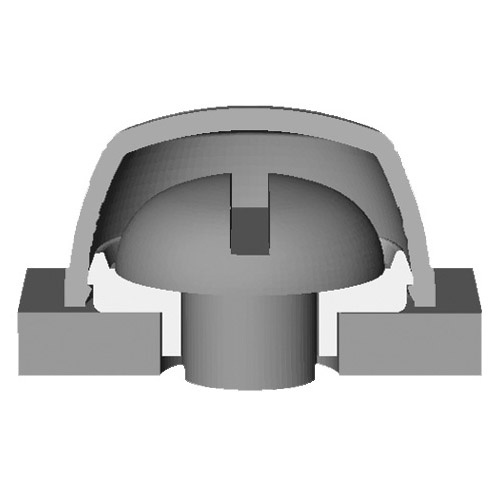 Krytka matíc s&nbsp;podložkou