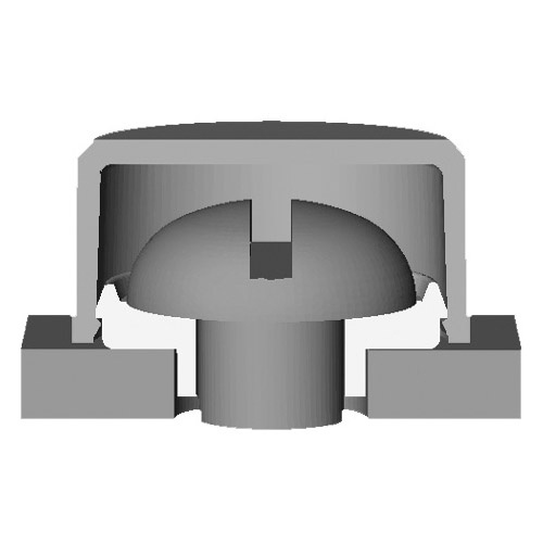 Krytka matíc s&nbsp;podložkou