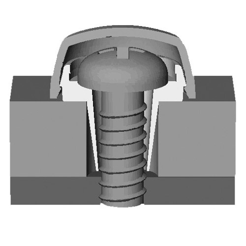 Krytka matíc s&nbsp;podložkou