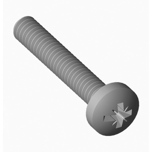 Šroub celoplastový DIN 7985