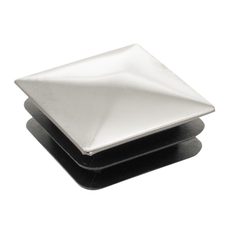 Záslepka čtvercová – hlava chrom