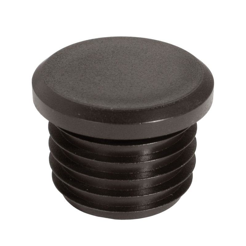 Záslepka kruhová – hlava rovná