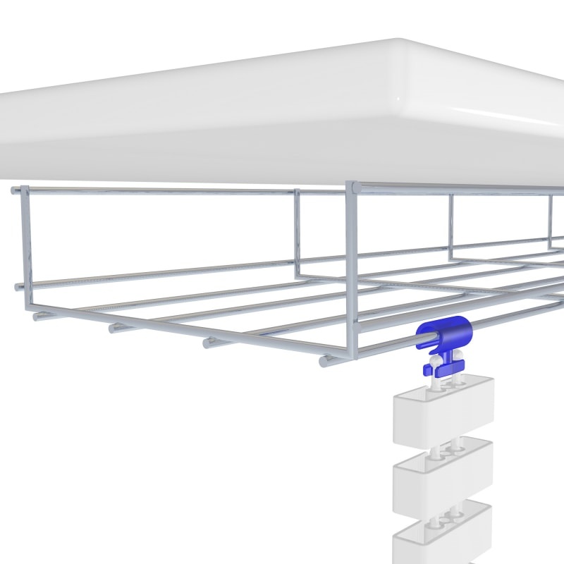Adaptér pro připevnění kabelového vedení na&nbsp;profily a hrany