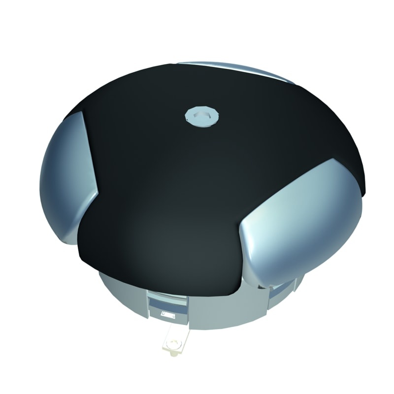 Priechodka pre tri prípojenia ku KBK-systému