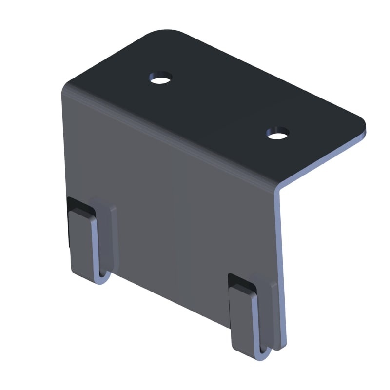 Upevňovací úhelník pro svislé upevnění