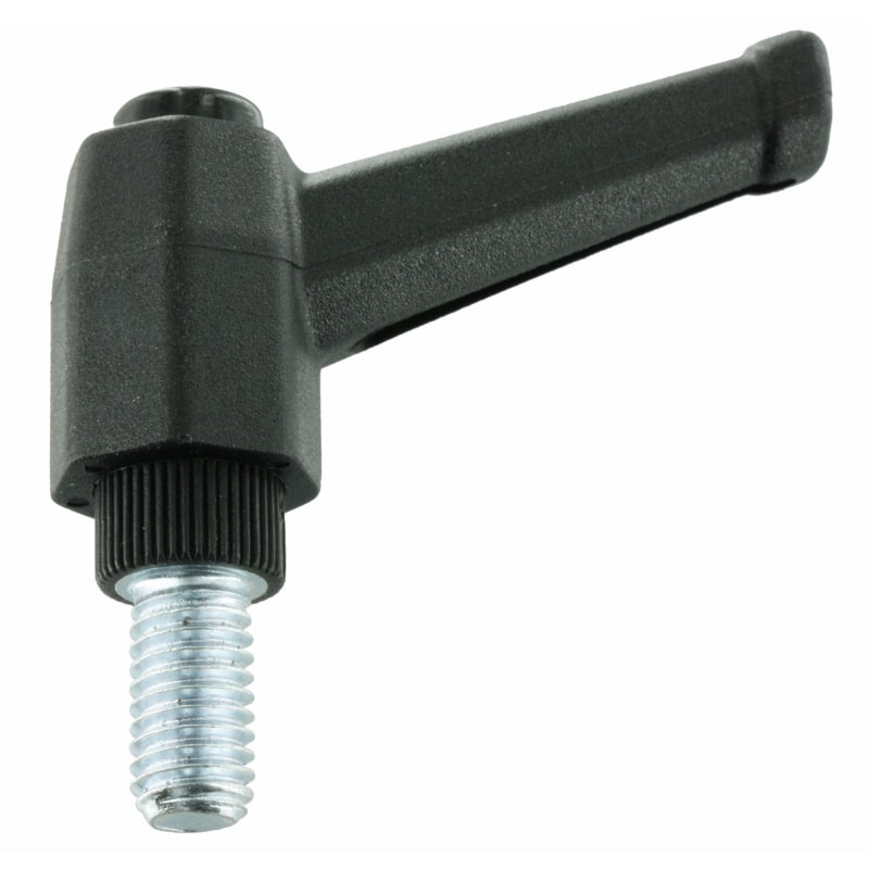 Přestavitelná páčka s&nbsp;ocelovým šroubem