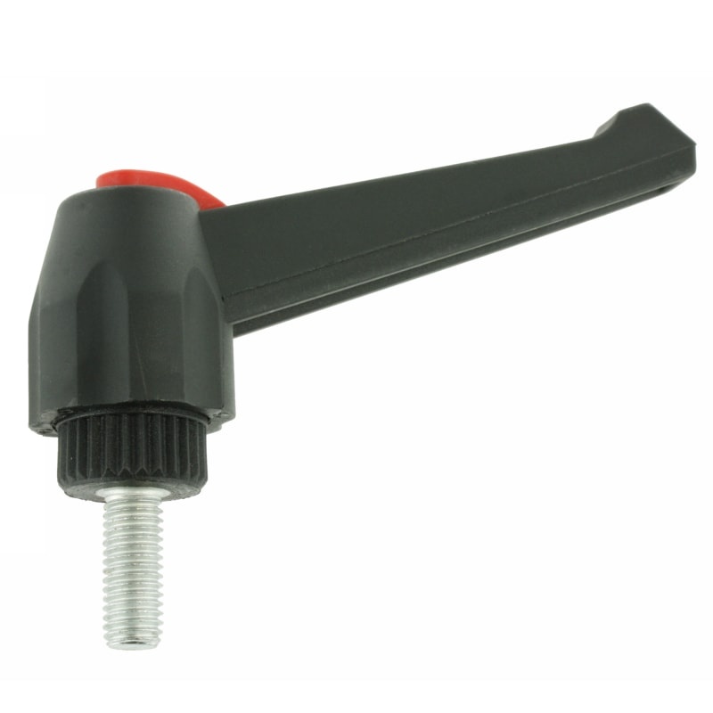 Přestavitelná páčka s&nbsp;kovovým šroubem