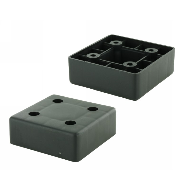 Nábytková noha čtvercová