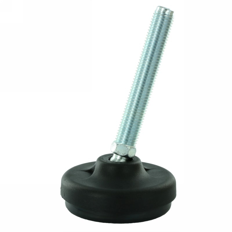 Noha ke strojům s&nbsp;kloubek a možností upevnění – pozink