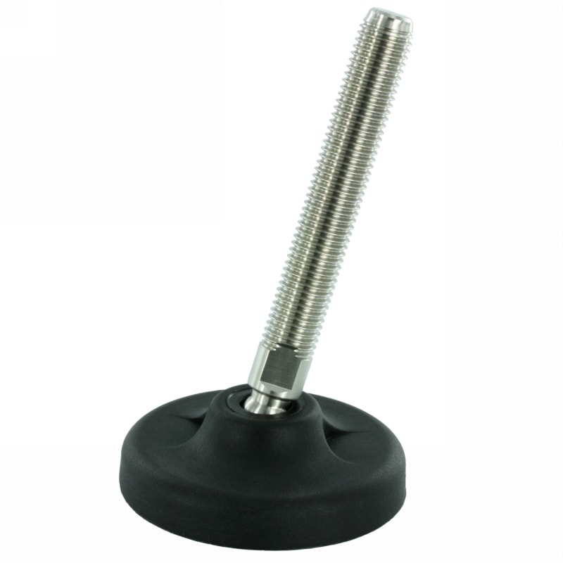 Noha ke strojům s&nbsp;kloubem a možností upevnění – pozink