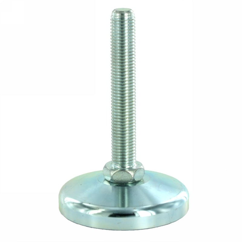 Noha ke strojům s&nbsp;protiskluzovou podložkou – pozink