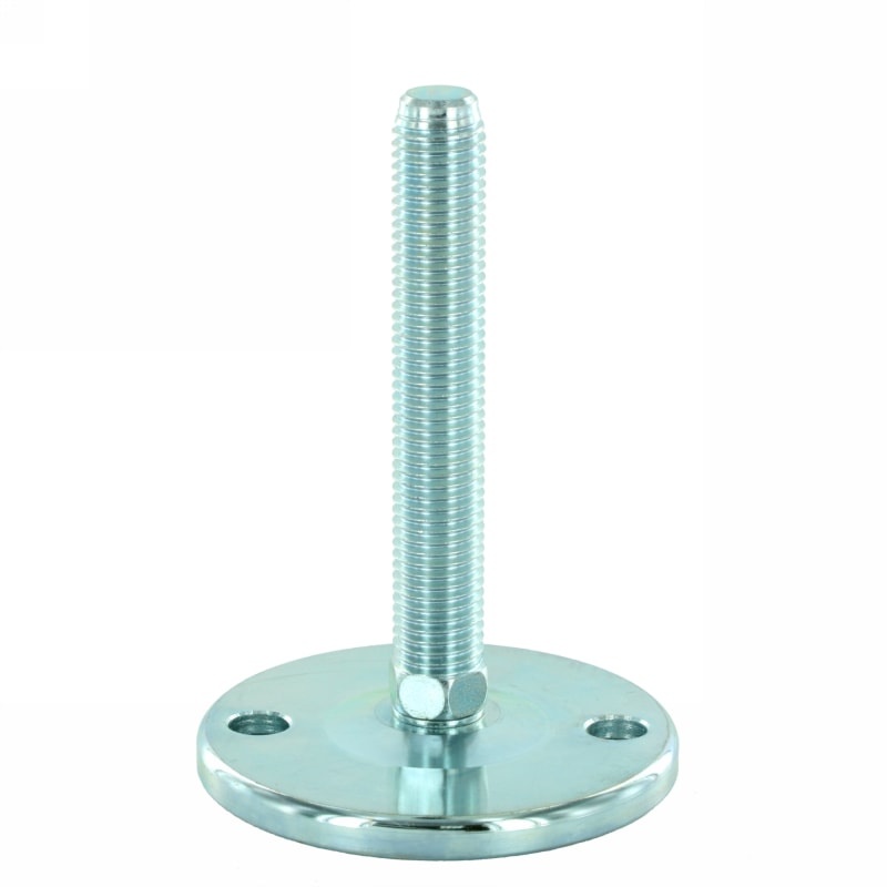 Noha ke strojům s&nbsp;otvory k&nbsp;upevnění – pozink