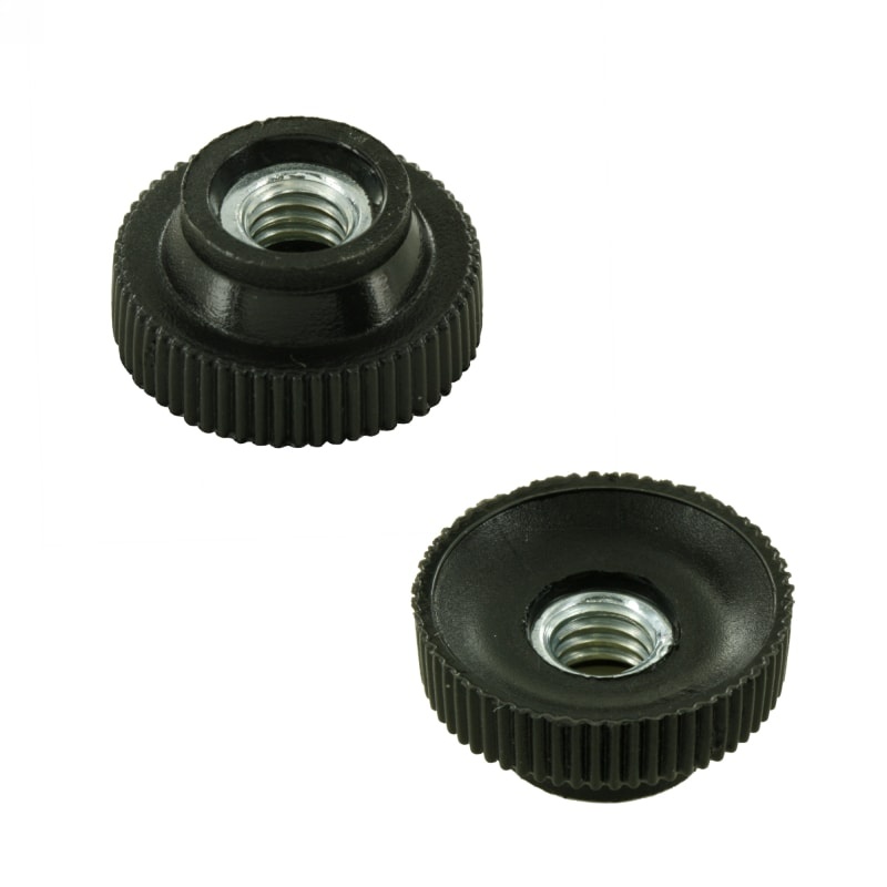 Ovládací matice průchozí – vroubkovaná