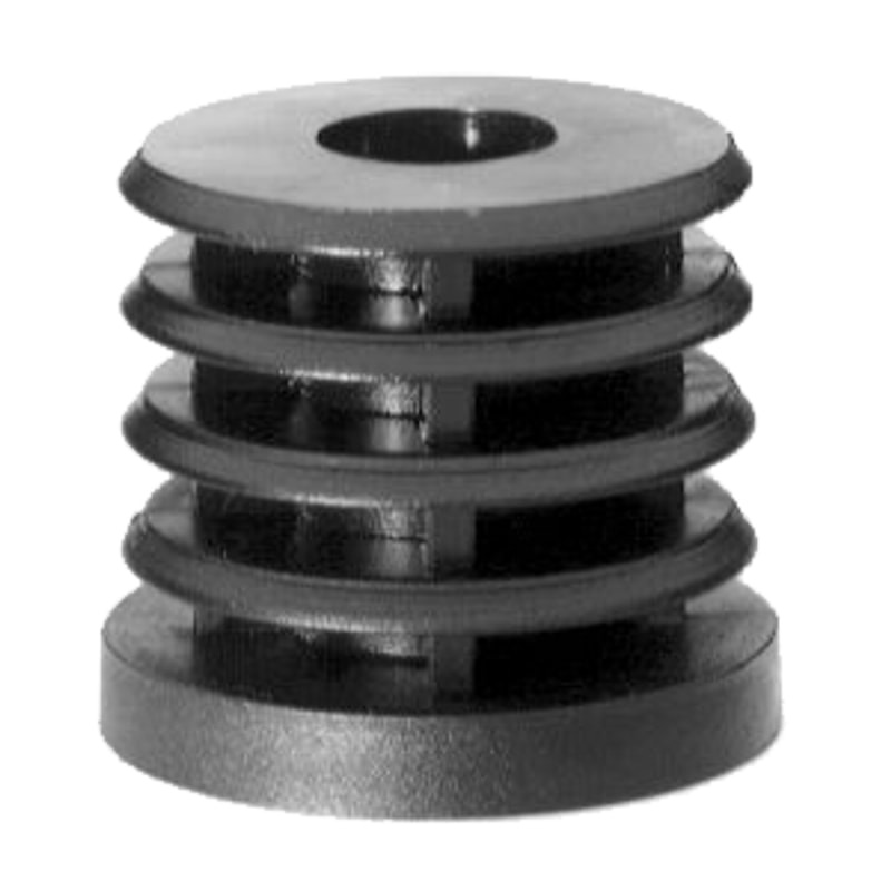 Záslepka guľatá s&nbsp;plastovým závitom