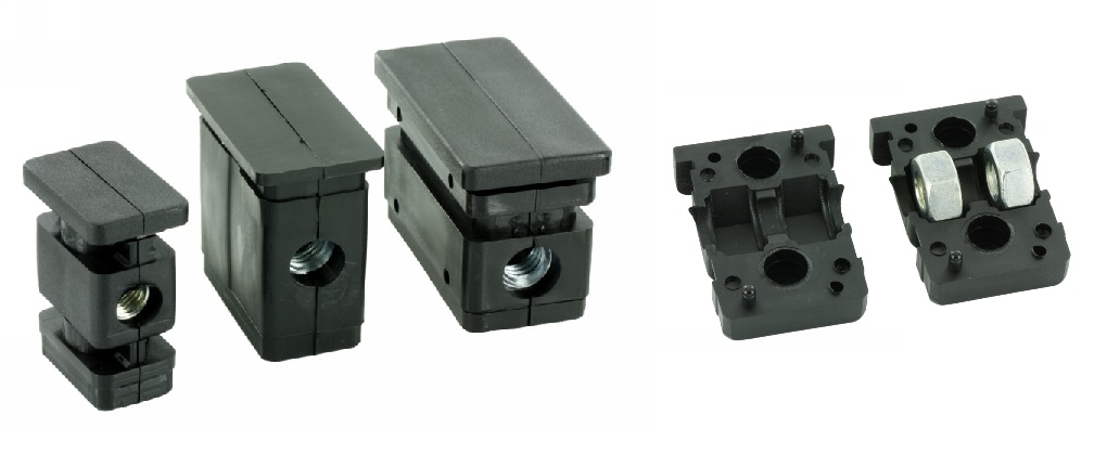 Rohová spojka pro jekly se dvěmi maticemi – šroubovací