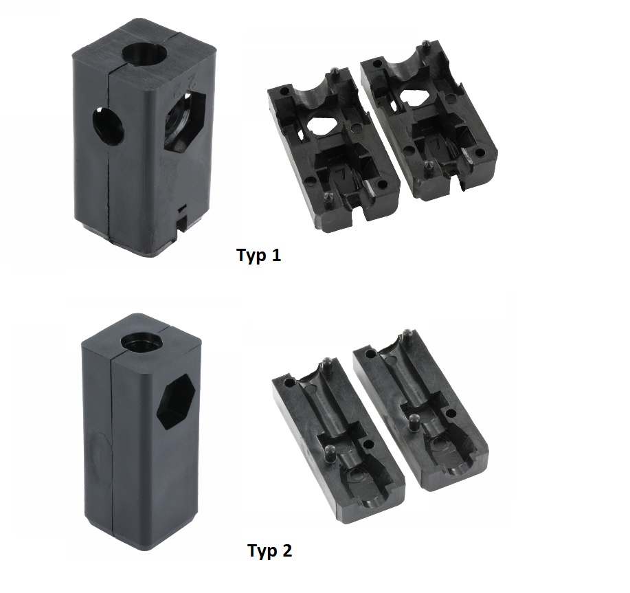 Rohová spojka pro jekly bez matice – šroubovací