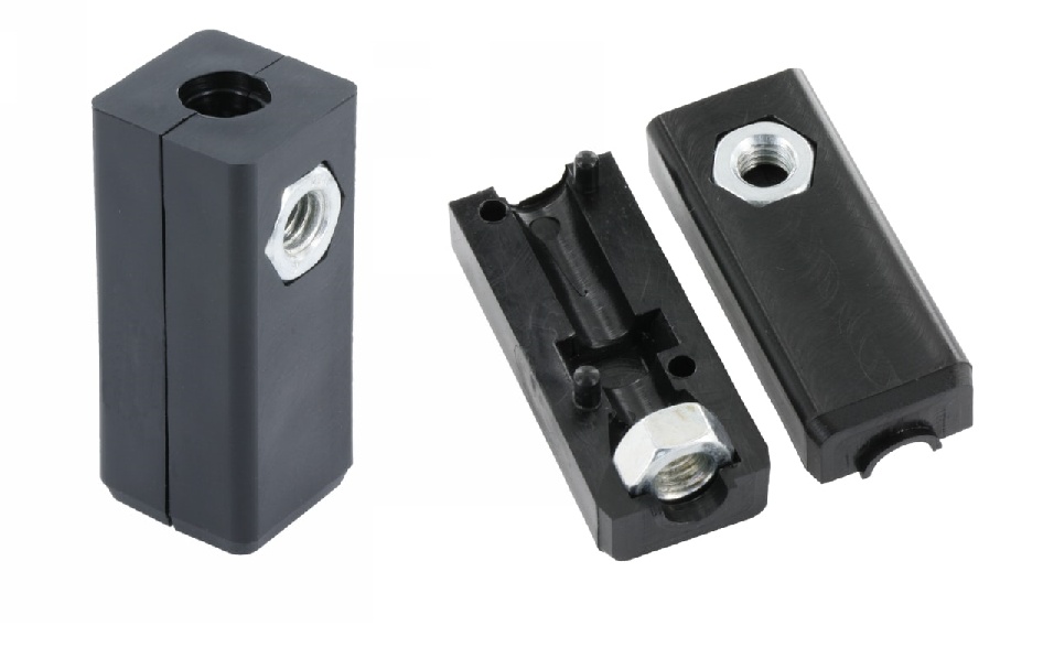 Rohová spojka pro jekly se třemi maticemi – šroubovací