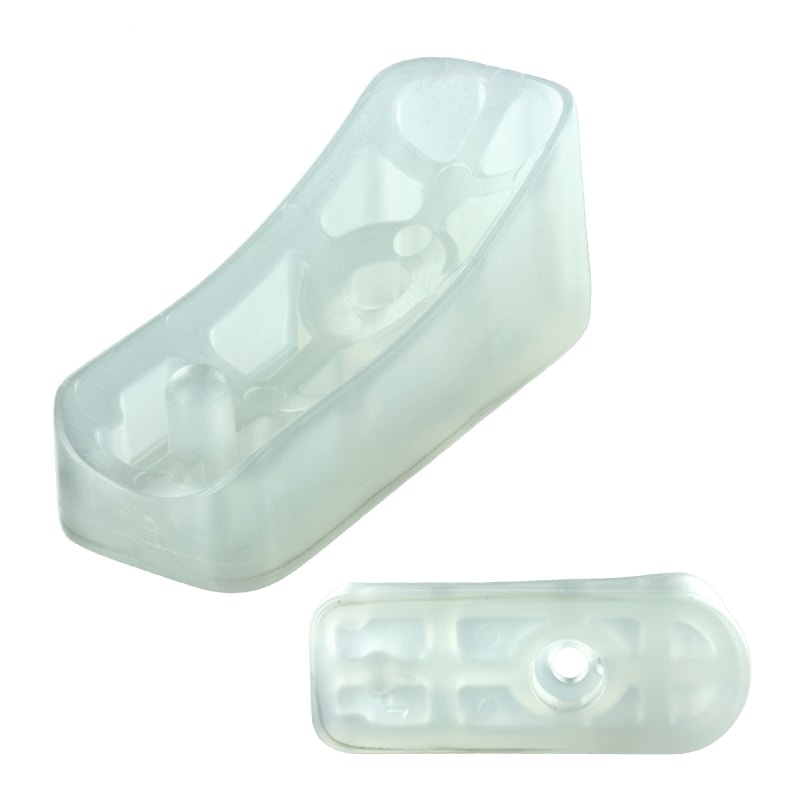 Kluzák sedlový k&nbsp;židlím transparentní